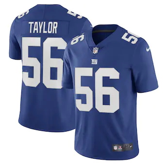 mens nike lawrence taylor royal new york giants retired pla